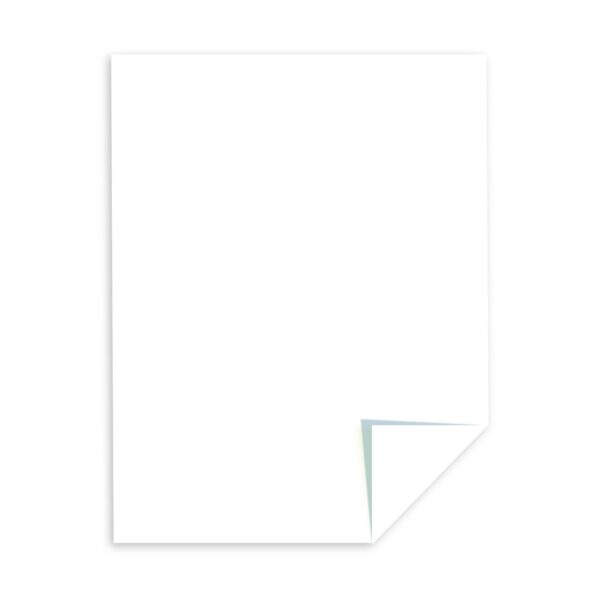 Astrobrights/Neenah Bright White Cardstock, 8.5" x 11", 65 lb/176 gsm, White, 75 Sheets (90905-02) - Packaging May Vary - Image 3