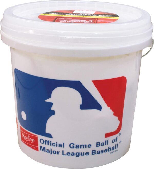 Rawlings | Official League Recreational Use Practice Baseballs | Youth/8U | OLB3 | Bucket | 24 Count - Image 8