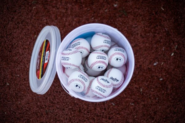 Rawlings | Official League Recreational Use Practice Baseballs | Youth/8U | OLB3 | Bucket | 24 Count - Image 6