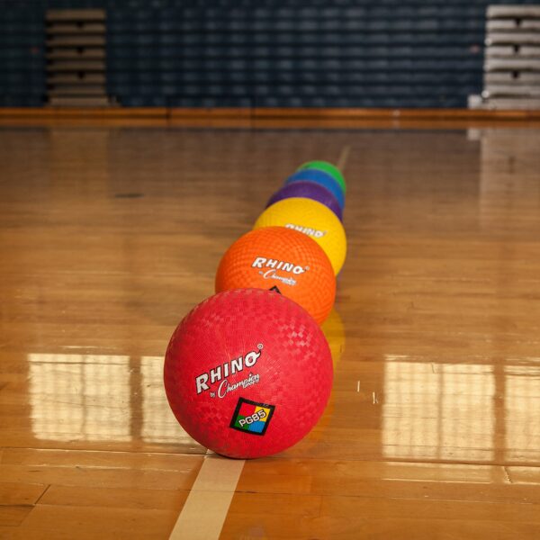 Champion Sports 10 Inch Playground Ball, Red - Image 5